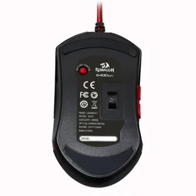 موس گیمینگ ردراگون Lavawolf M701 Black