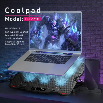 پایه خنک کننده لپ تاپ تسکو مدل TCLP 3111