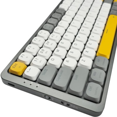 کیبورد گیمینگ ردراگون مدل TL84، سوییچ مکانیکال آبی، نورپردازی RGB