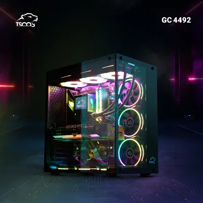 کیس کامپیوتر گیمینگ تسکو مدل GC 4492