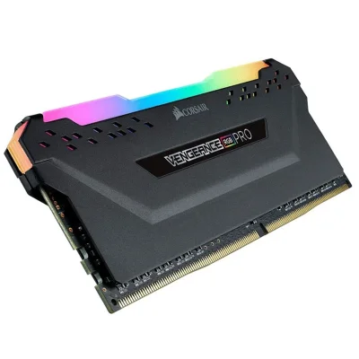 رم دسکتاپ DDR4 دو کاناله 3600 مگاهرتز CL18 کورسیر مدل VENGEANCE RGB PRO ظرفیت 32 گیگابایت
