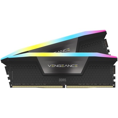 رم دسکتاپ DDR5 دو کاناله 5200 مگاهرتز CL40 کورسیر مدل VENGEANCE RGB WH ظرفیت 64 گیگابایت
