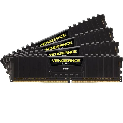 رم دسکتاپ DDR4 دو کاناله 3600 مگاهرتز CL18 کورسیر مدل VENGEANCE LPX ظرفیت 32 گیگابایت