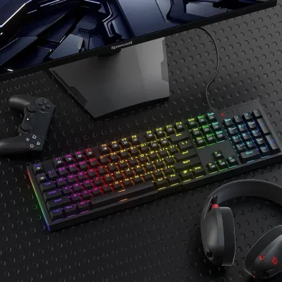 کیبورد مکانیکال گیمینگ ردراگون Argo K670 RGB