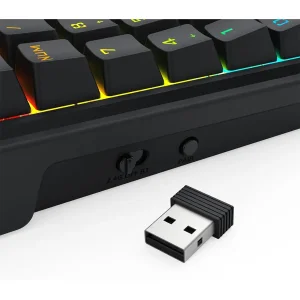 نام پد بی سیم مکانیکال ردراگون K733 PRO RGB