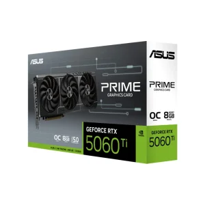 کارت گرافیک مبتنی بر NVIDIA ایسوس مدل PRIME GeForce RTX 5060 Ti 8GB GDDR7 OC Edition