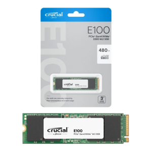 اس اس دی کروشیال 480 گیگابایت SSD CRUCIAL 480GB E100 M.2 NVME