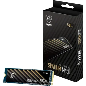 اس اس دی اینترنال PCIe Gen4 x4 ام اس آی مدل SPATIUM M450 ظرفیت 500 گیگابایت