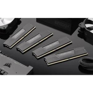 رم دسکتاپ DDR5 دو کاناله 5200 مگاهرتز CL40 کورسیر مدل VENGEANCE ظرفیت 64 گیگابایت