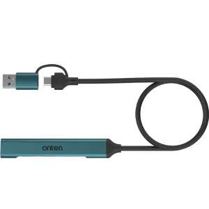 هاب 4 پورت USB A 3.0 و USB-C اونتن مدل OTN-UCA9703