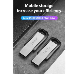 فلش مموری لکسار مدل M400 ظرفیت ۶۴ گیگابایت USB 3