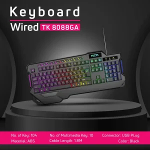 کیبورد تسکو مدل TK 8088GA