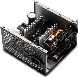 منبع تغذیه کامپیوتر ایکس پی جی مدل PYLON 80 Plus Bronze توان 750 وات