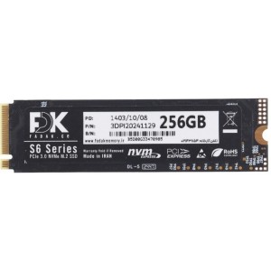 حافظه اس اس دی اینترنال فدک S6 M.2 2280 NVMe ظرفیت 256 گیگابایت
