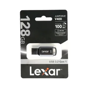 فلش مموری لکسار مدل V400 ظرفیت 128 گیگابایت