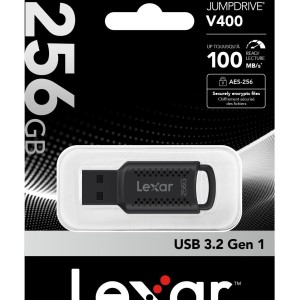 فلش مموری لکسار مدل V400 ظرفیت ۲۵۶ گیگابایت