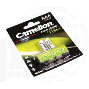 باتری نیم قلمی قابل شارژ کملیون مدل ACCU-1100mAh بسته دو عددی
