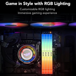 رم لکسار مدل THOR RGB ظرفیت ۳۲ گیگابایت DDR5 دو کاناله ۶۰۰۰ مگاهرتز CL38