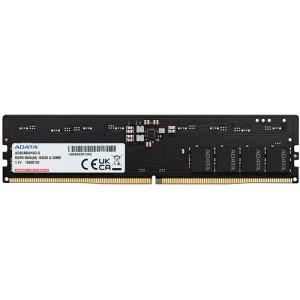 رم کامپیوتر ای دیتا AD5U560016G-S ظرفیت ۱۶ گیگابایت DDR5 فرکانس ۵۶۰۰ مگاهرتز تک کاناله CL46