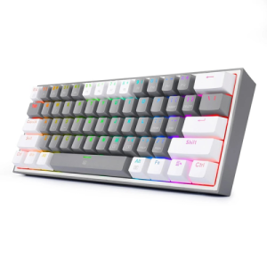 کيبورد گیمینگ ردراگون مدل Redragon Fizz RGB K617 G/W
