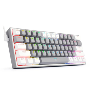 کيبورد گیمینگ ردراگون مدل Redragon Fizz RGB K617 G/W