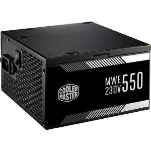 منبع تغذیه کامپیوتر کولرمستر MWE 550 80 Plus White توان 550 وات