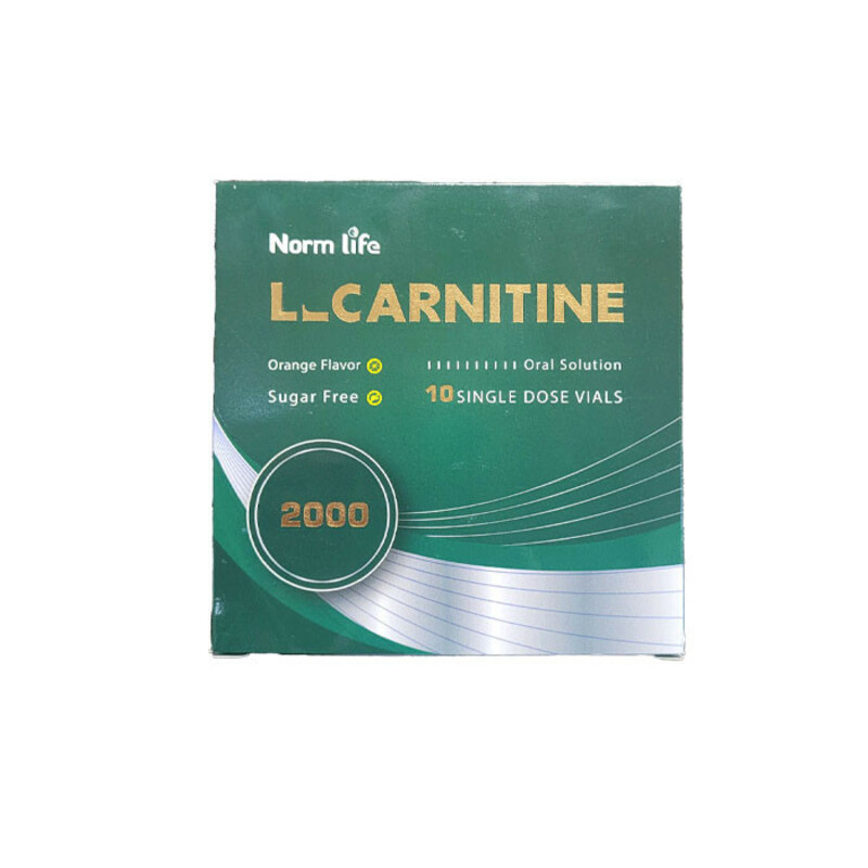 ال کارنیتین 2000 میلی گرم نورم لایف بسته 10 عددی