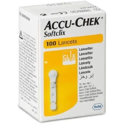 سوزن تست قند خون اکیو چک سافت کلیکس 100عددی