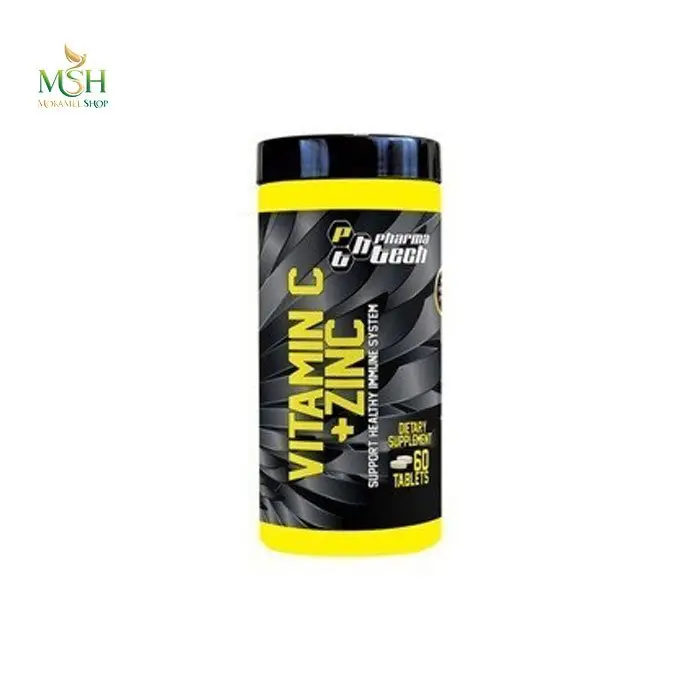 قرص ویتامین ث + زینک فارماتک - 60 عددی