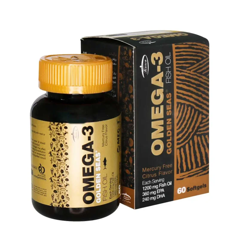 کپسول امگا3 روغن ماهی گلدن سیز کارن - 60 عددی