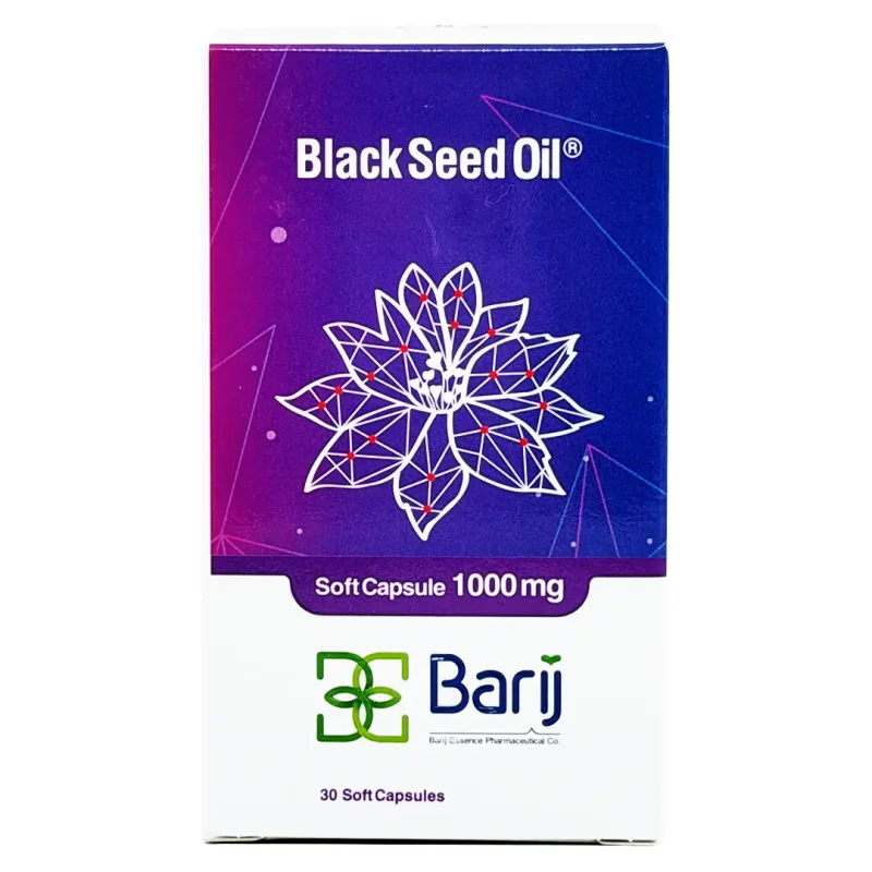 کپسول نرم روغن سیاهدانه 1000 م گ باریج اسانس- 30 عددی