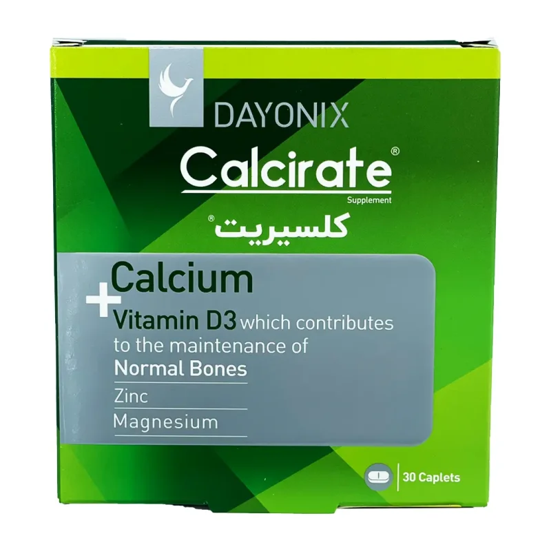 قرص کلسیریت(کلسیم+منیزیم+زینک+D3) دایونیکس فارما 30 عددی