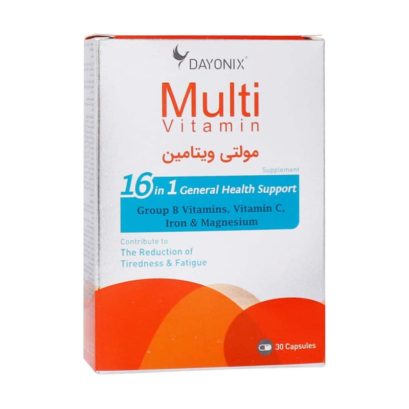 کپسول مولتی ویتامین دایونیکس فارما 30 عدد