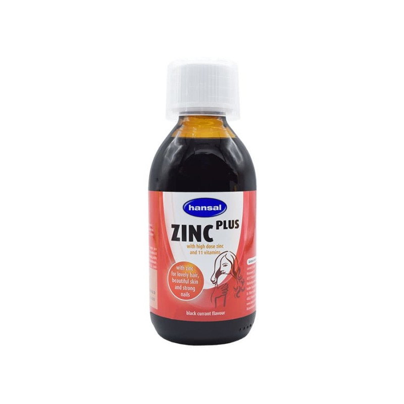 شربت زینک پلاس هانسال | Hansal Zinc Plus Syrup