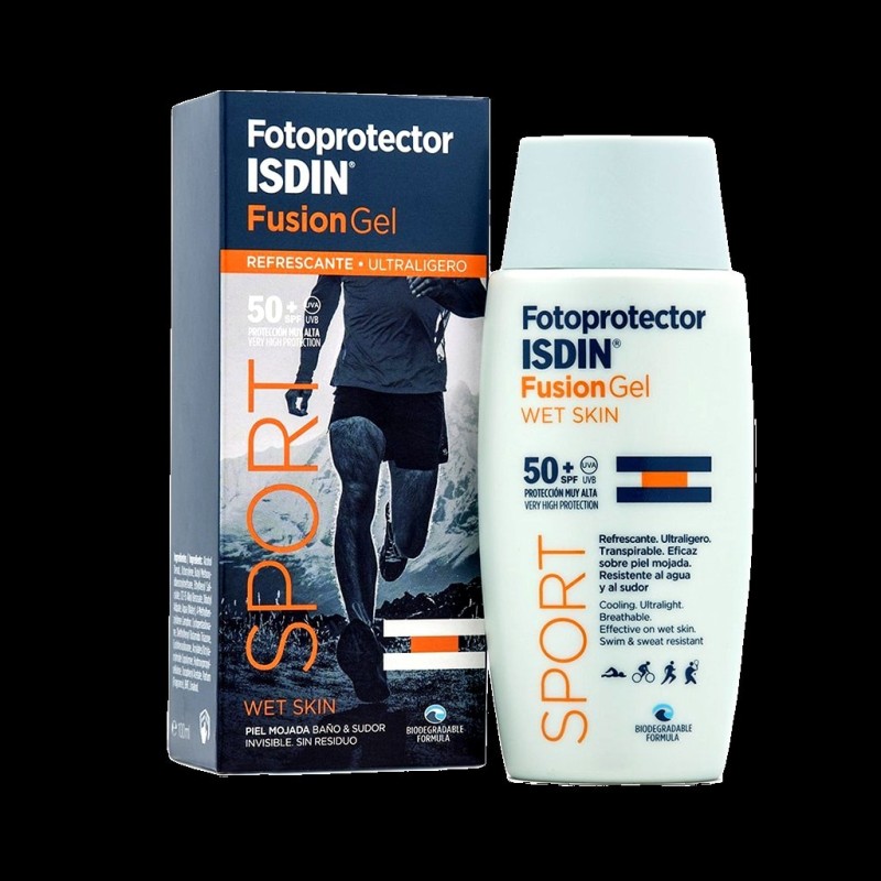 ژل ضد آفتاب فیوژن اسپرت ایزدین ⁺SPF50 حجم ۱۰۰ میلی لیتر