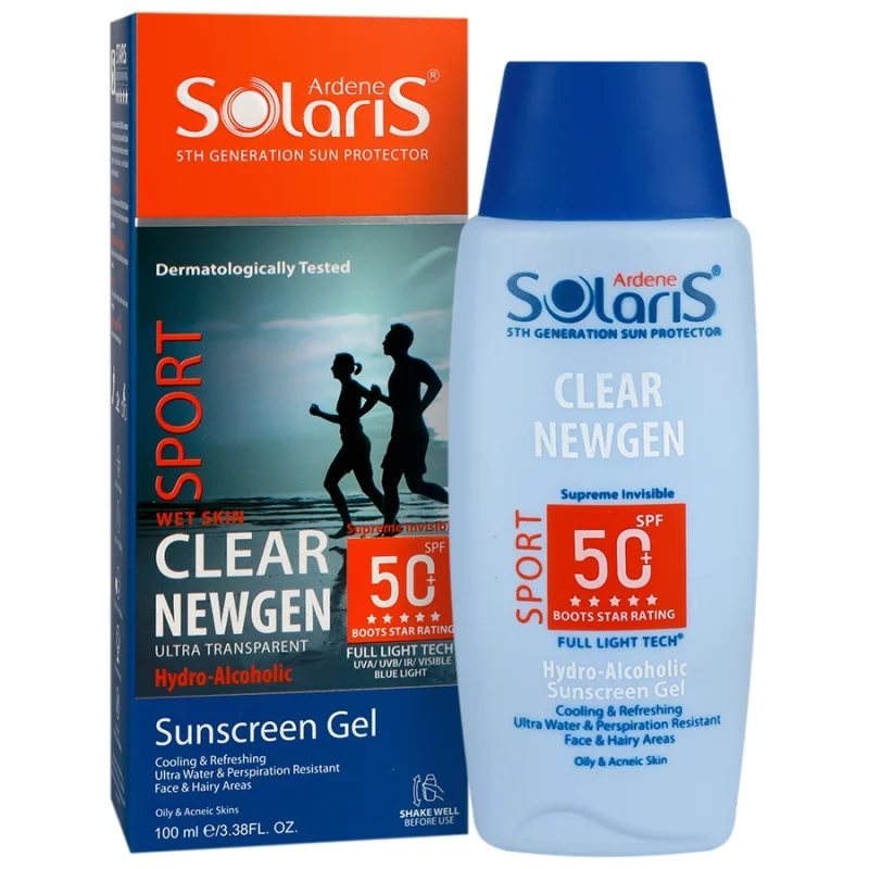 ژل هیدروالکلی ضد آفتاب کلیر نیوژن SPF50