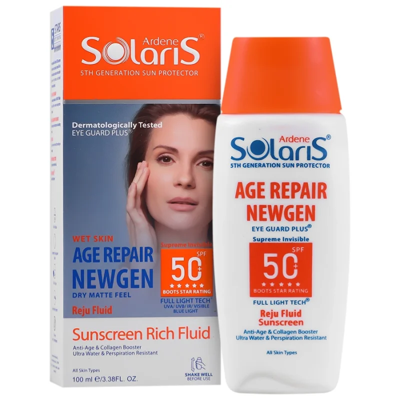 فلوئید ضد آفتاب ضد چروک نیوژن SPF50