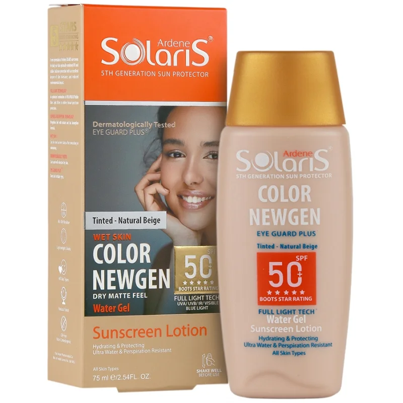 لوسیون ضد آفتاب کالر نیوژن SPF50 (بژ طبیعی)