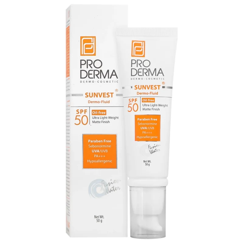 فلویید ضد آفتاب فاقد چربی SPF50 سان وست