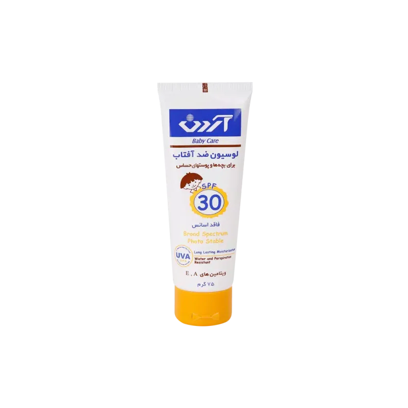 لوسیون ضد آفتاب کودکان و پوست های حساس SPF30