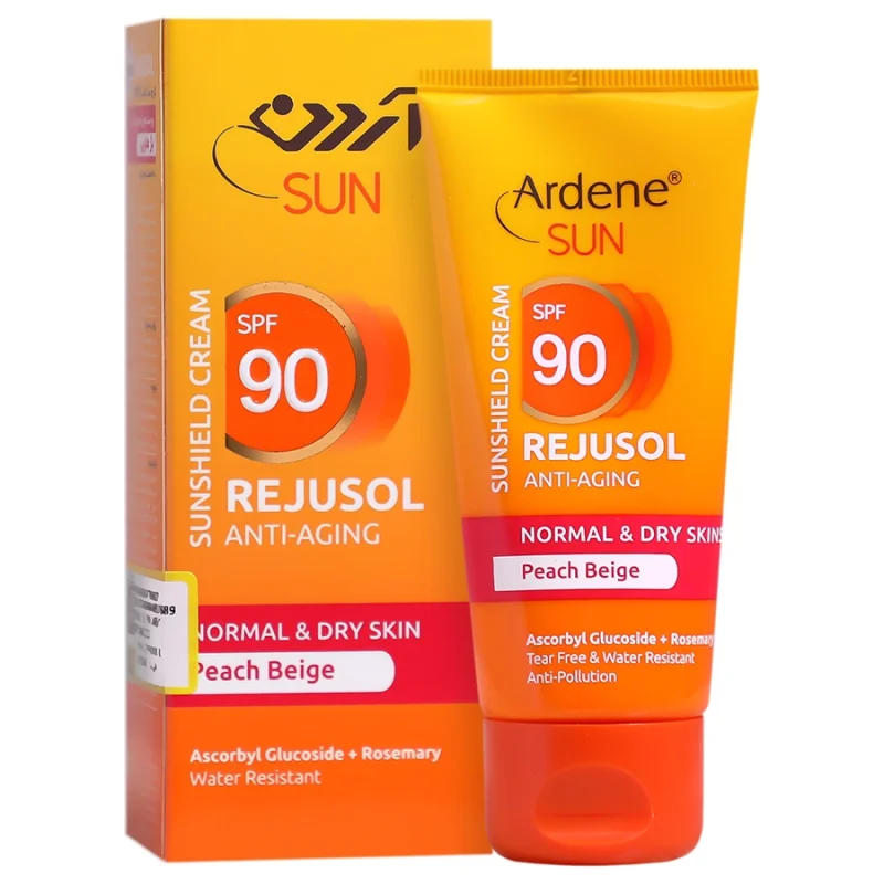 ضد آفتاب رژوسول SPF90 برای پوست های معمولی و خشک