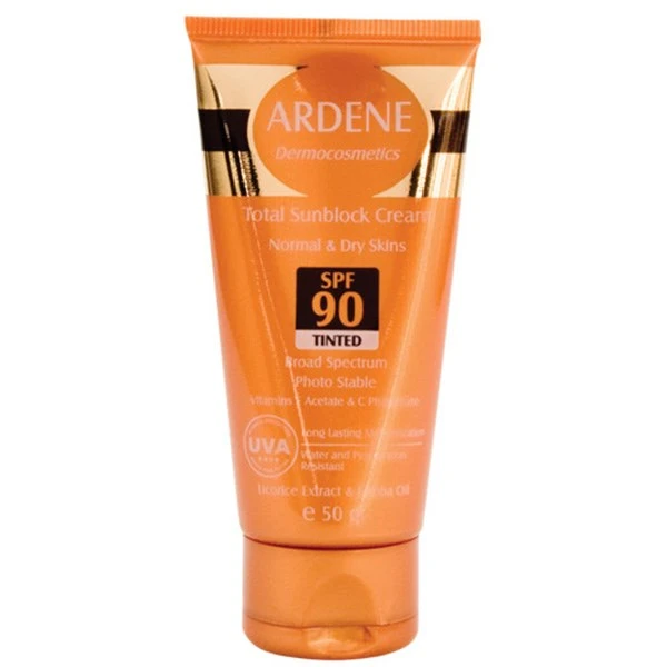 کرم ضد آفتاب رنگی SPF90
