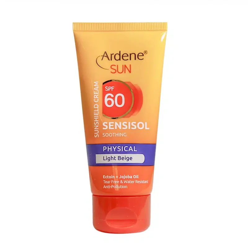 کرم ضد آفتاب رنگی SPF60 برای پوست های خشک و حساس