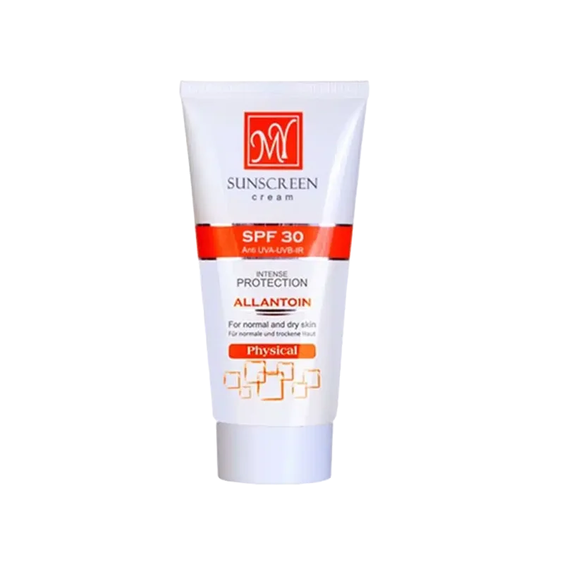 کرم ضد آفتاب فیزیکال SPF30 مای مناسب پوست های معمولی تا خشک 50 میلی لیتر