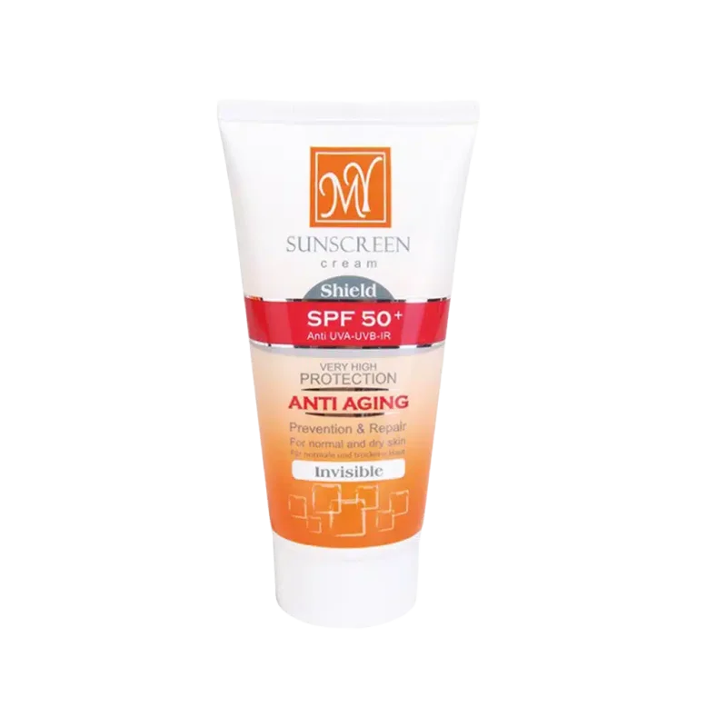 کرم ضد آفتاب مای ⁺SPF50 مناسب پوست های معمولی تا خشک ۵۰ میلی لیتر