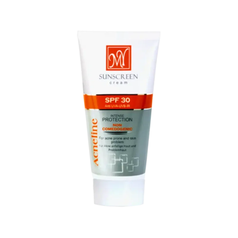 کرم ضد آفتاب ضد جوش مای SPF30 مناسب پوست های چرب و دارای آکنه ۵۰ میلی لیتر