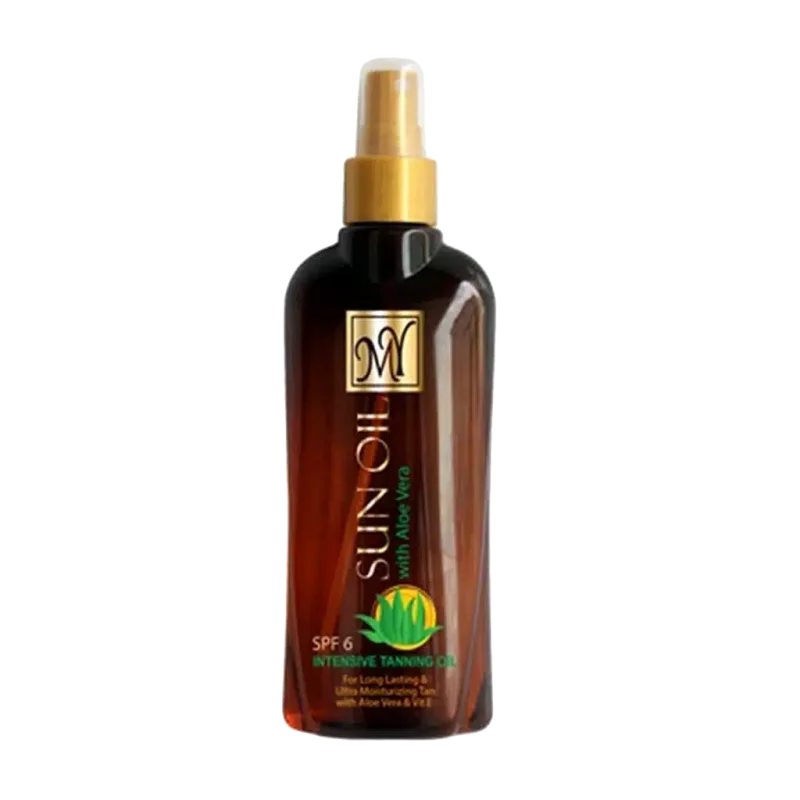 روغن آفتاب حاوی عصاره آلوئه ورا مای دارای SPF 6 با حجم ۲۰۰ میلی لیتر