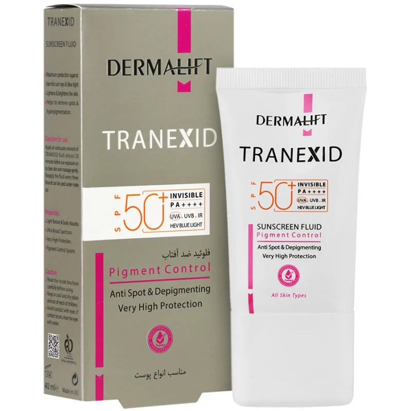 فلوئید ضد آفتاب ترنکسید SPF50 (بی رنگ)