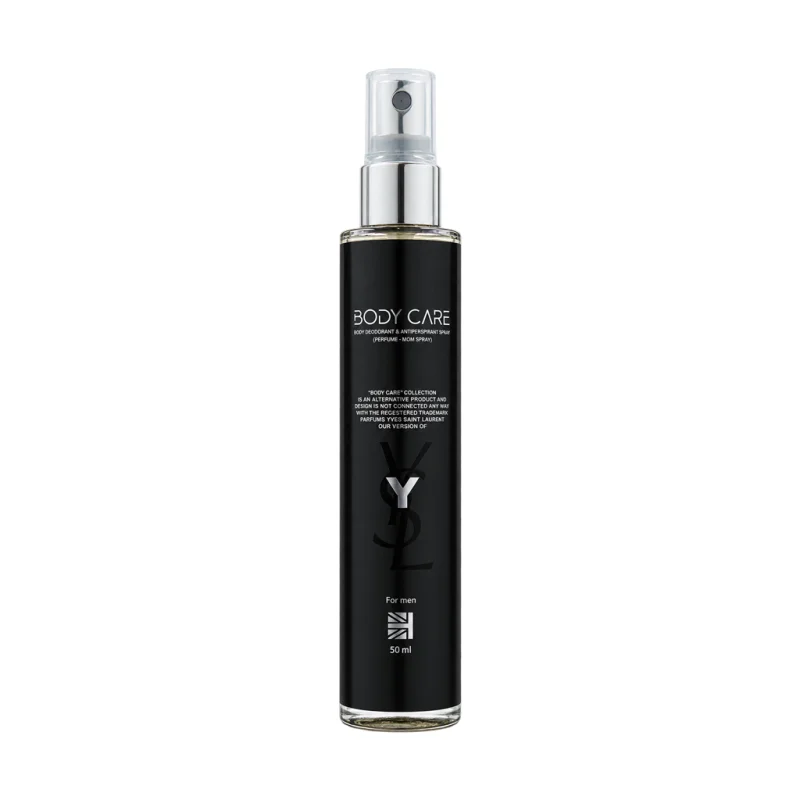 مام اسپری عطری مردانه بادی کر مدل Yves Saint Laurent Y حجم 50 میلی لیتر