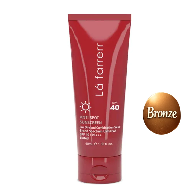 ضد آفتاب و ضدلک رنگی پوست های چرب و مستعد آکنه +SPF40 (روشن)